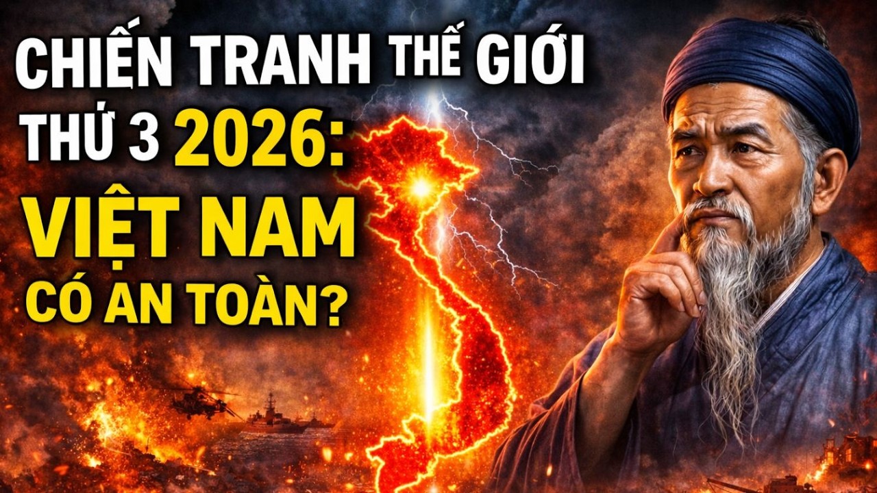 CHIẾN TRANH THẾ GIỚI THỨ 3 2026: Việt Nam Có Thực Sự An Toàn?