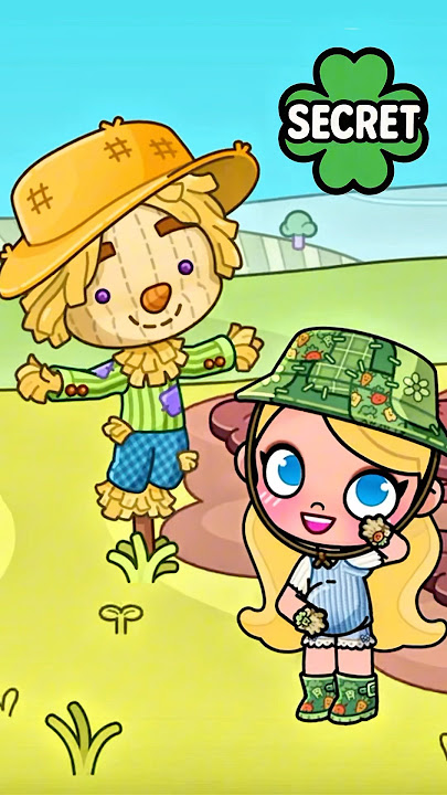 SCARECROW SECRET FOUND! 🧟‍♂️🌾 IT’S ALIVE?! #avatarworld #nina PAZU