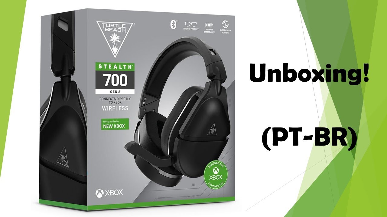 Unboxing Headset Turtle Beach Stealth 700 Gen 2 (PT-BR) - YouTube
