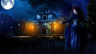 vampire queen | amazing photoshop manipulation tutorial screenshot 3