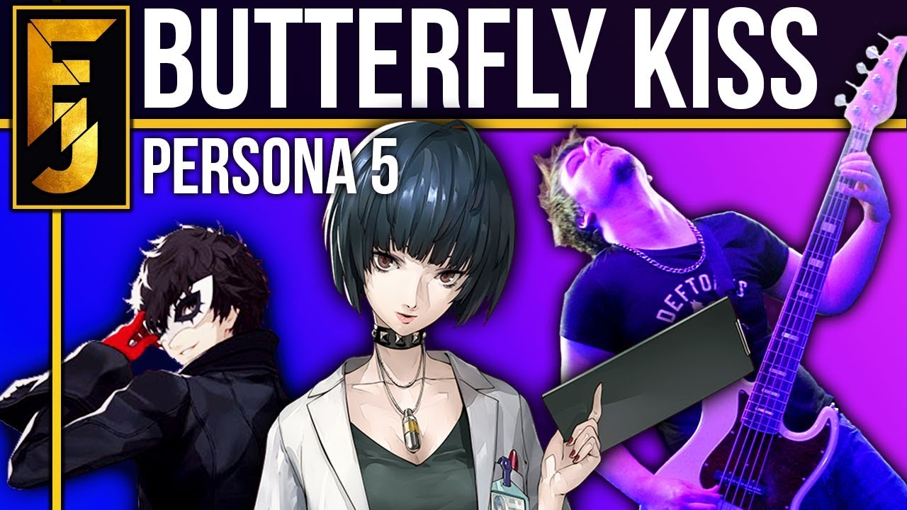 Persona 5 Butterfly Kiss Clinic Metal Cover