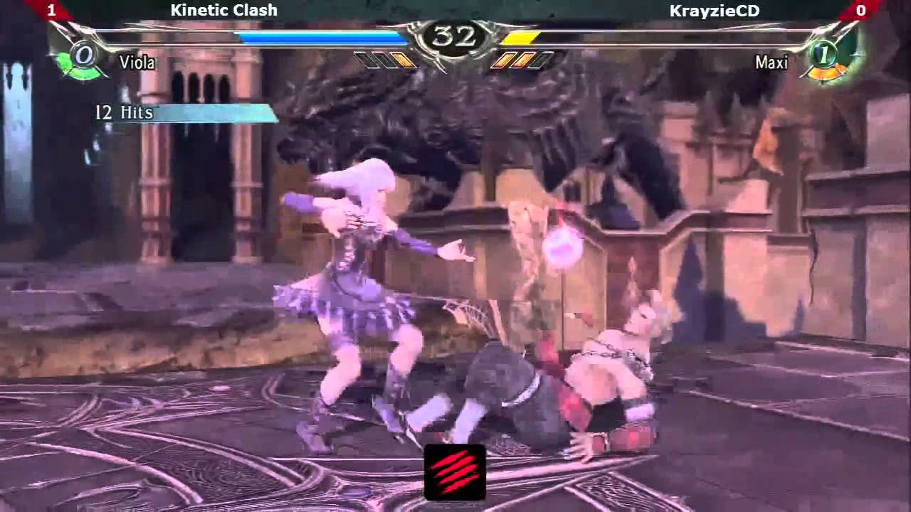 Evo 2013 Soul Cailbur V: KrayzieCD (Maxi) vs Kinetic Clash (Viola)