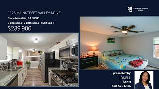 3‑Bedroom Home Tour | 1126 Mainstreet Valley Dr, Stone Mountain, GA