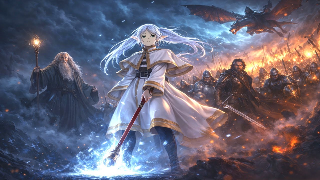 What If Frieren Entered Middle- Earth?