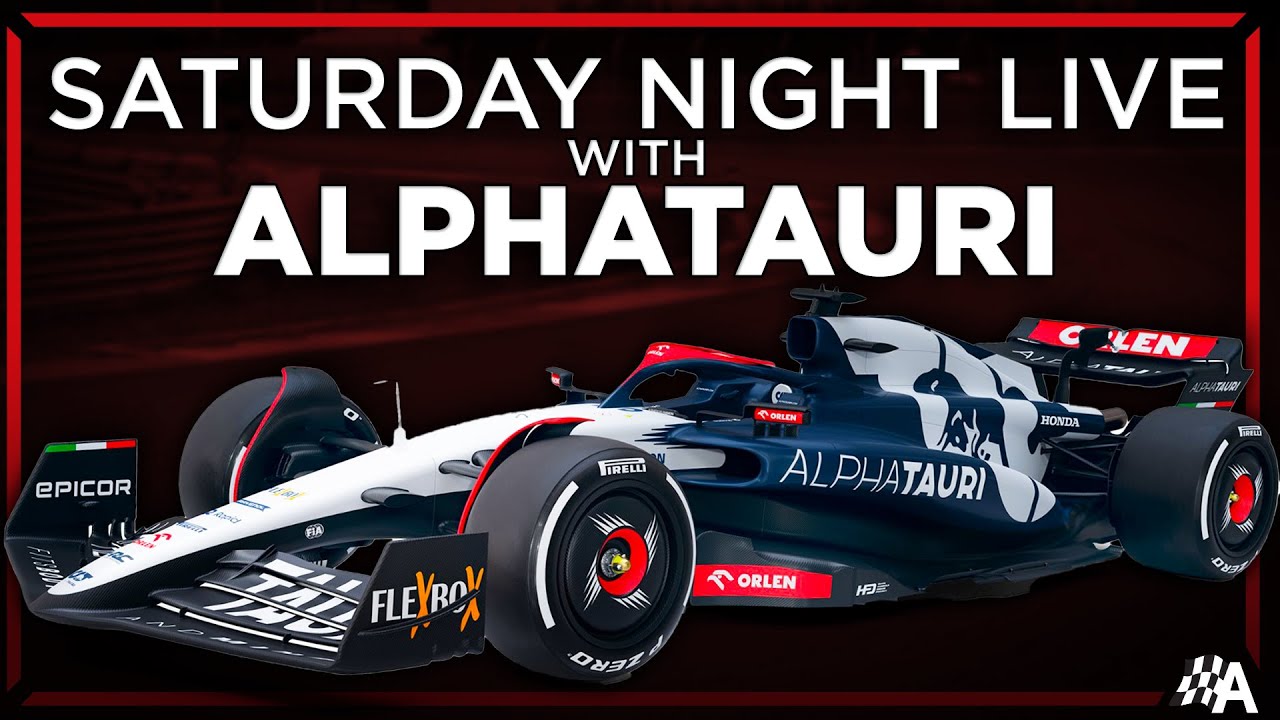 FIRST LOOK: AlphaTauri AT04's F1 Livery Revealed in New York