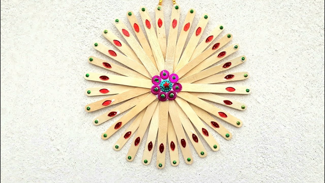 How to Make a Craft Stick Wall Hanging