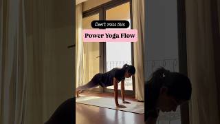 Power Yoga Flow for Strength & Mobility 💪✨ #yoga #power #strength #mobility #armsworkout #shorts