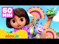 Dora | Vamos ajudar a Dora por 90 minutos! | Nick Jr. em Português