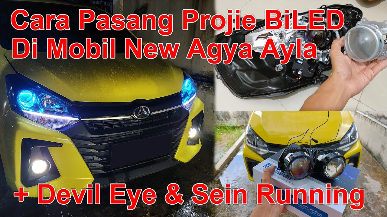 Agya Headlamp Projector: Upgrade Kinerja Pencahayaan dan Estetika Mobil Kesayangan