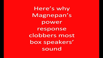 Why line source speakers sound better than point source speakers