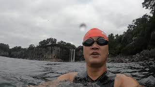 바다수영 제주도 20201010