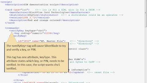 SilverBlade script elements