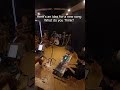 Session for the new song – Part 1