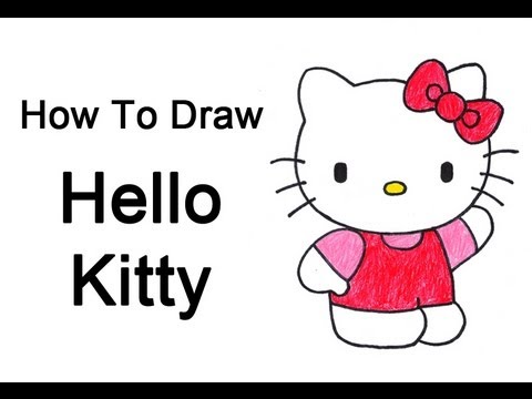 How to Draw Hello Kitty Easy