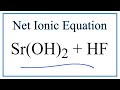 Spectator Ions and Electrolyte Reactions