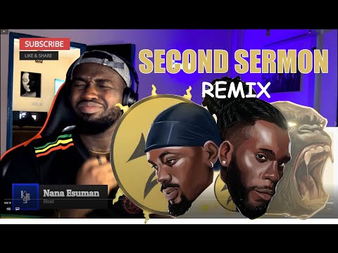 Black Sherif Second Sermon Remix ft Burna Boy | Audio REACTION!!!