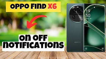 On off notifications || Disable notifications || Notification settings Oppo Find X6
