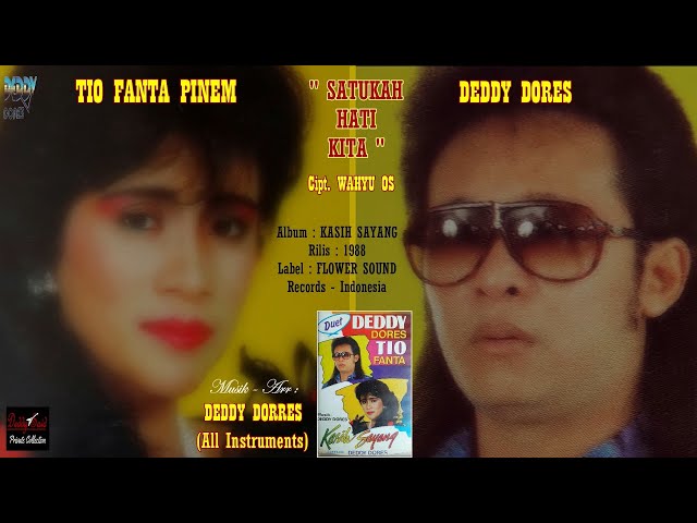 DEDDY DORES u0026 TIO FANTA PINEM -  SATUKAH HATI KITA  1988 - BEST ORIGINAL AUDIO QUALITY class=