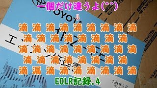 カロ―ラ、エンジンオイル漏れてるってよ　EOLR記録 4