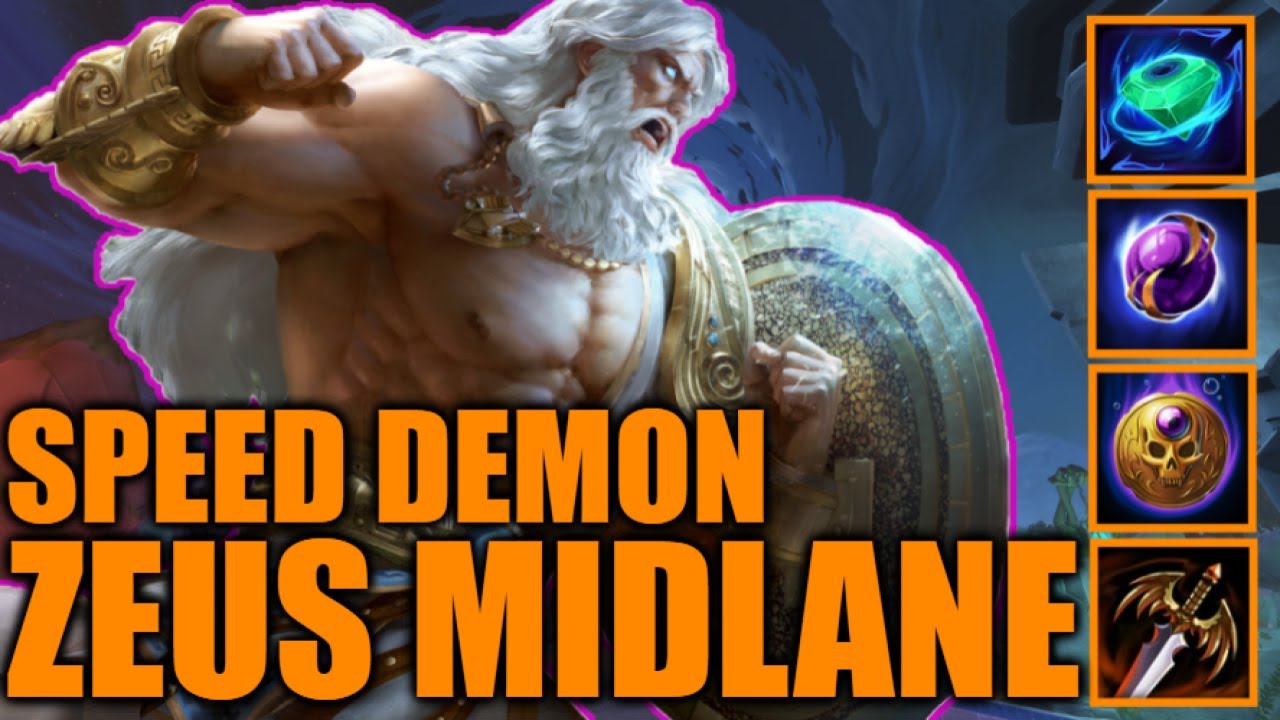 Doing Circles Around the Enemy, Zeus Midlane - Smite Masters Ranked
