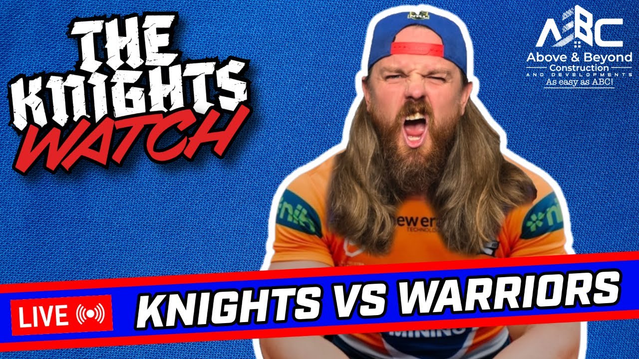 The Knights Watch LIVE | Knights vs Warriors | NRL Round 20 | Live from the Knighted Bar