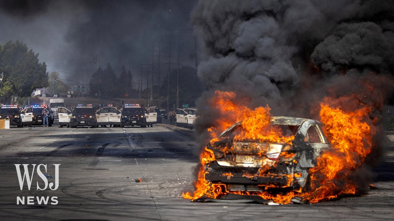 National Guard Arrives in L.A. Amid Protests Over Deportation Operations | WSJ News