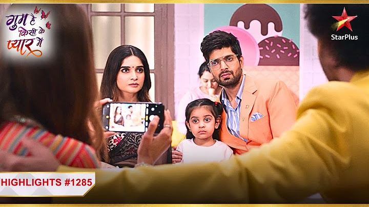 Savi-Sai-Rajat ka खुशहाल परिवार!|Ep.1285|Highlights|Ghum Hai Kisikey Pyaar Meiin|Mon-Sun|8PM