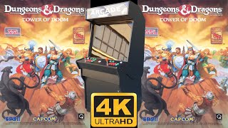 Dungeons Dragons Tower Of Doom Arcade 4K60ᶠᵖˢ Uhd Longplay Walkthrough Full Movie Game