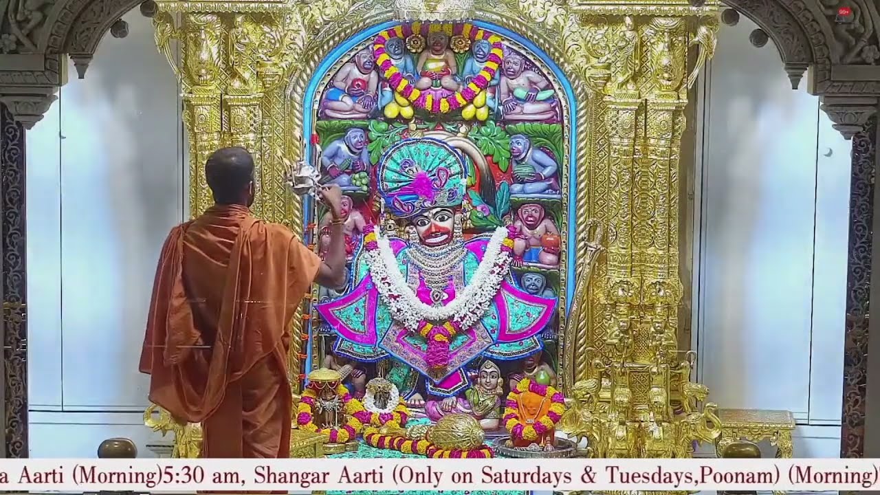 Aarti Darshan Salangpur Date 27 04 2023