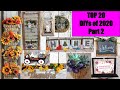 TOP 20 MODERN FARMHOUSE DOLLAR TREE DIYS from 2020 to TRY in 2021 PART 2 #farmhousediy #dollartree