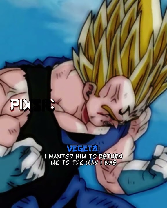 Why Vegeta Became Majin! #anime #dbz #dbzkai #dragonball #goku #vegeta #gohan #dragonballz #majinbuu