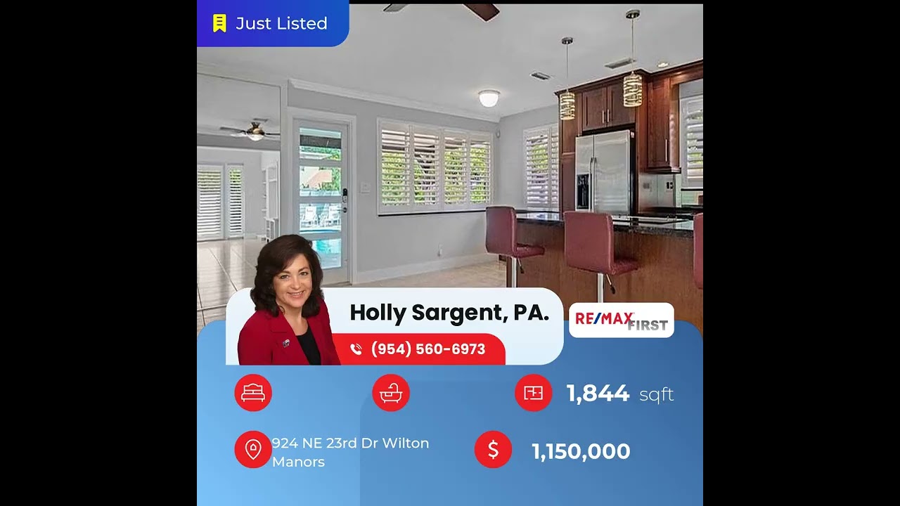 Check out my new listing
Address: 924 NE 23rd Dr Wilton Manors