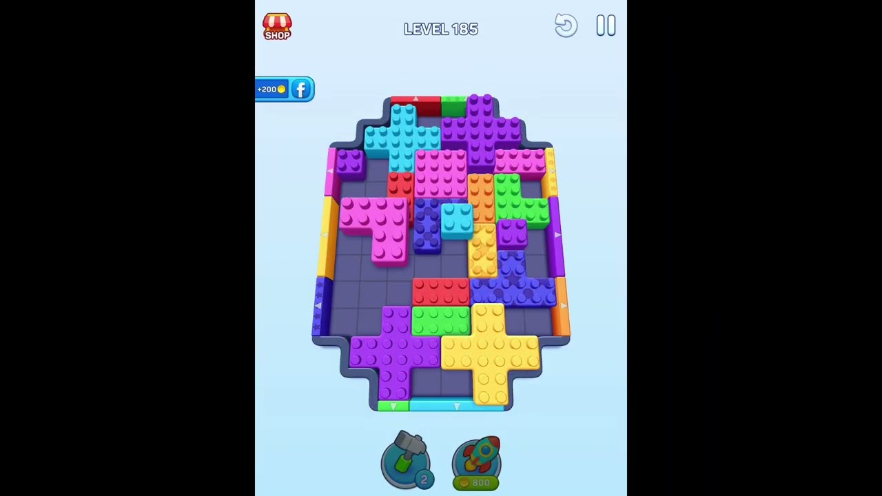 Color Block Buster Levels 181-182-183-184-185-186-187-188-189-190