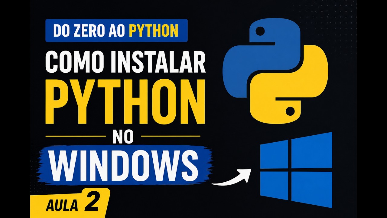 💻 Como Instalar Python no Windows - Aprendendo Python - Aula 2 - YouTube
