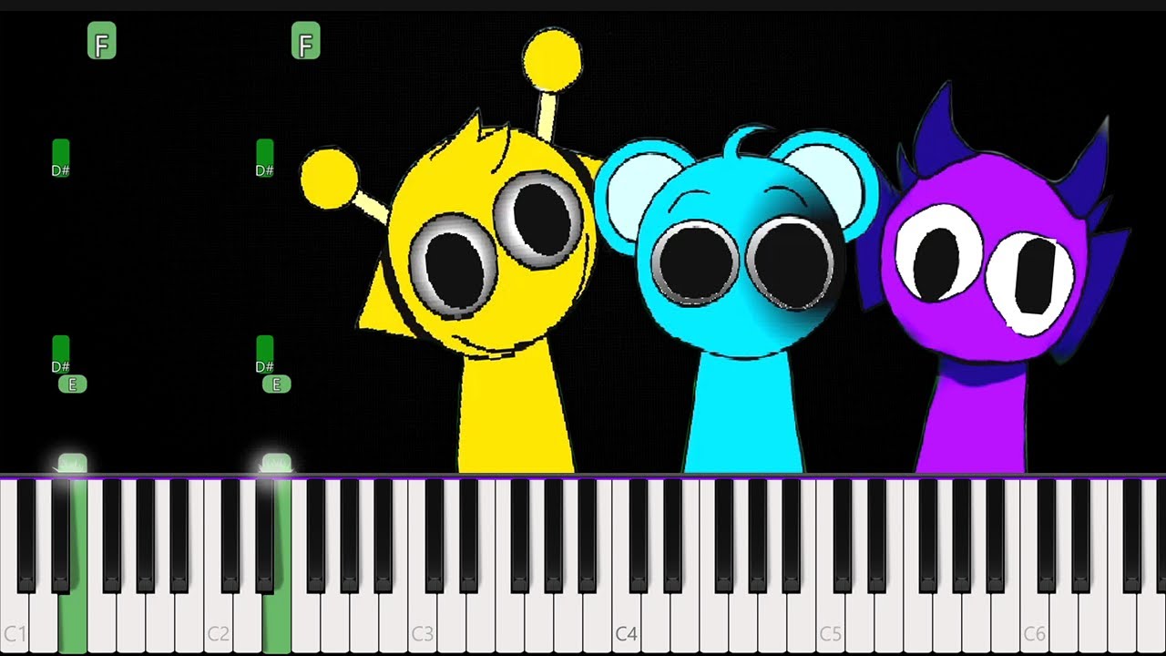 How to Play "Sprunki Pyramixed (Regretful)" on Piano