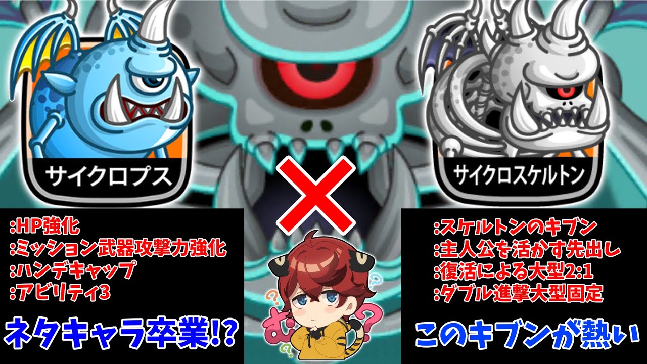 Balance Adjustment] Cyclops strengthened, new equipment, and