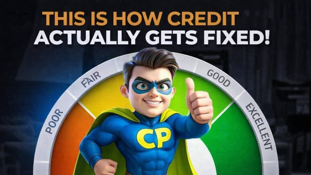 THIS IS HOW YOUR CREDIT ACTUALLY GETS FIXED!