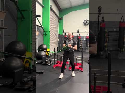 Pallof Press with Feet Switch