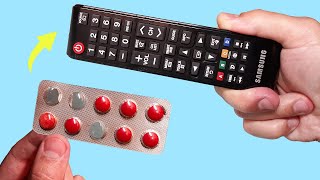 Once You Learn This You Won't Throw Empty Pill Packs In The Trash Anymore. How To Fix Remote Control