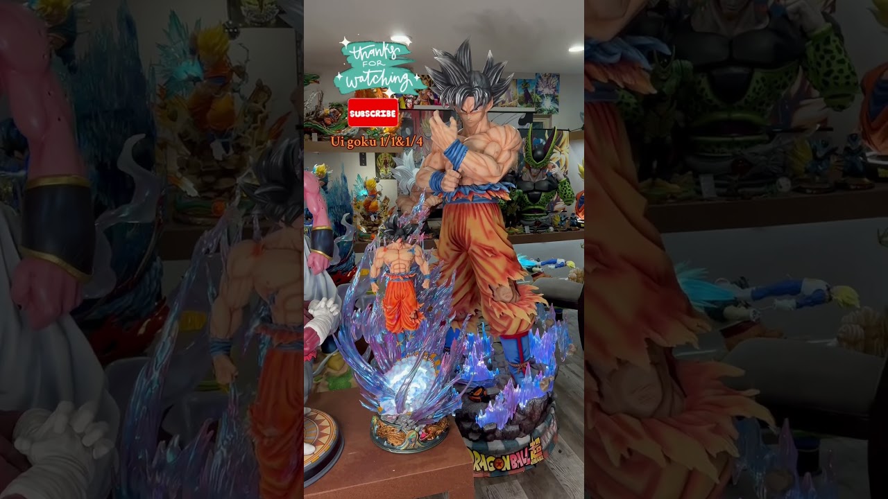Dragonball super ui goku 1/1&1/4 resin statues figure🔥 