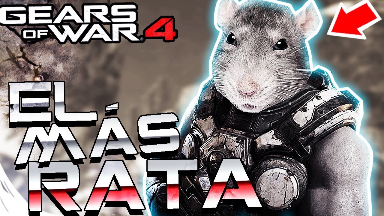 GEARS OF WAR 4 - JUGANDO CON LA RATA MÁS GRANDE DEL JUEGO