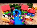 키네틱샌드, 동물피규어 / 농장 하우스 만들기 놀이