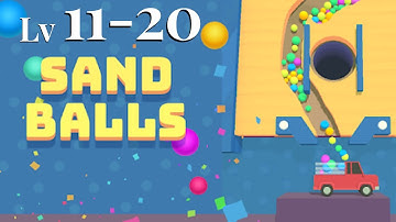 Sand Balls - Level 11-20 Gameplay Walkthrough Part-2  (iOS, Android)