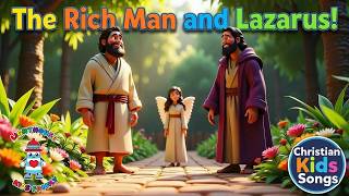 The Rich Man and Lazarus (Luke 16:19–31) | Kids Christian Song | Lighthouse Kids Family