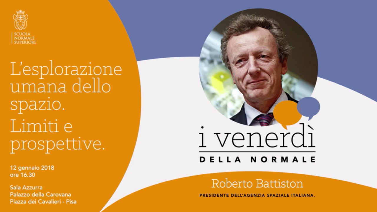 Roberto Battiston, L’esplorazione umana dello spazio. Limiti e prospettive - 12 gennaio 2018