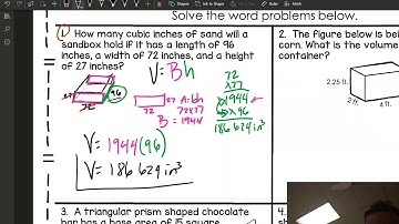 Volume of Prisms and Pyramids word problems the fast way