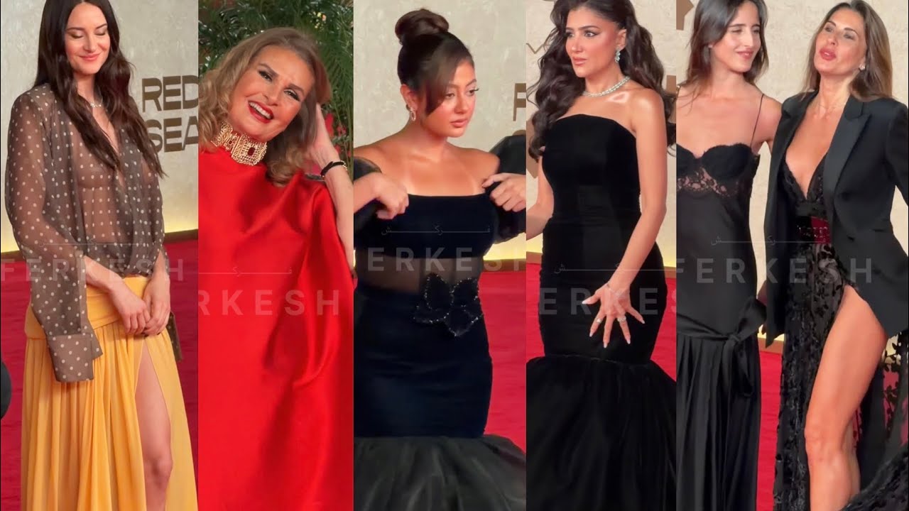 Смелые платья, которые демонстрировали саудовские знаменитости на Международном кинофестивале на ...
