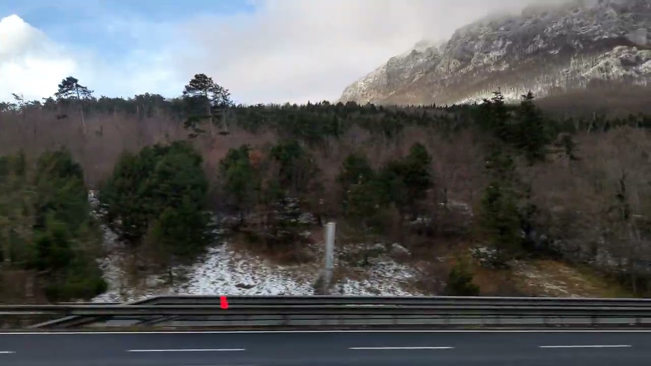 Venice, Italy to Ljubljana, Slovenia by bus | Scenic route in Europe |