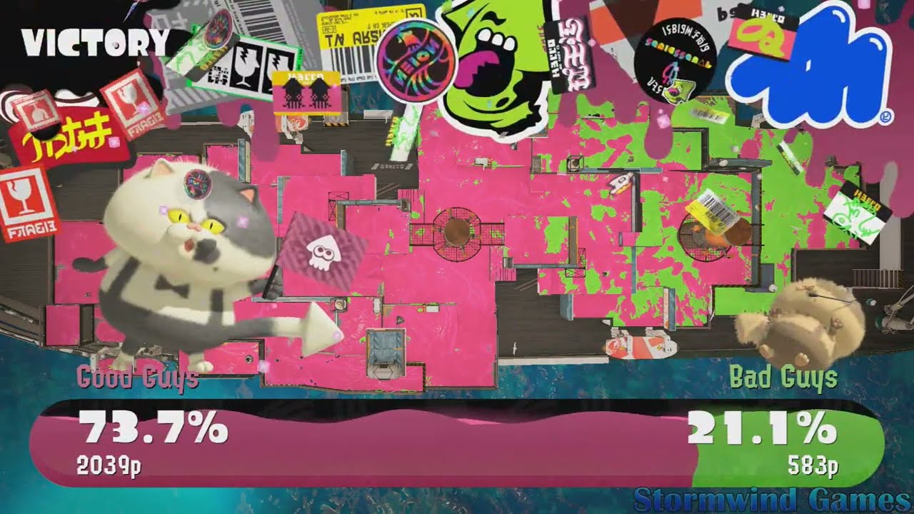 Splatoon 3 - Love Vs Fame Vs Money Splatfest Battles Part 6 | Stormwind Games