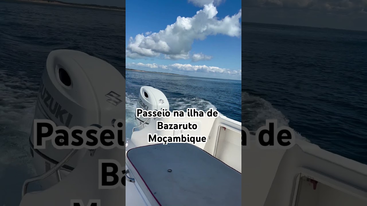 Ilha de Bazaruto é maravilhoso em Moçambique 🇲🇿